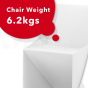 ORIGAMI SWAN CHAIR WHITE 4 PACK