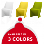 ORIGAMI SWAN CHAIR WHITE 4 PACK