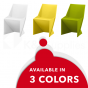 ORIGAMI SWAN CHAIR GREEN 2 PACK